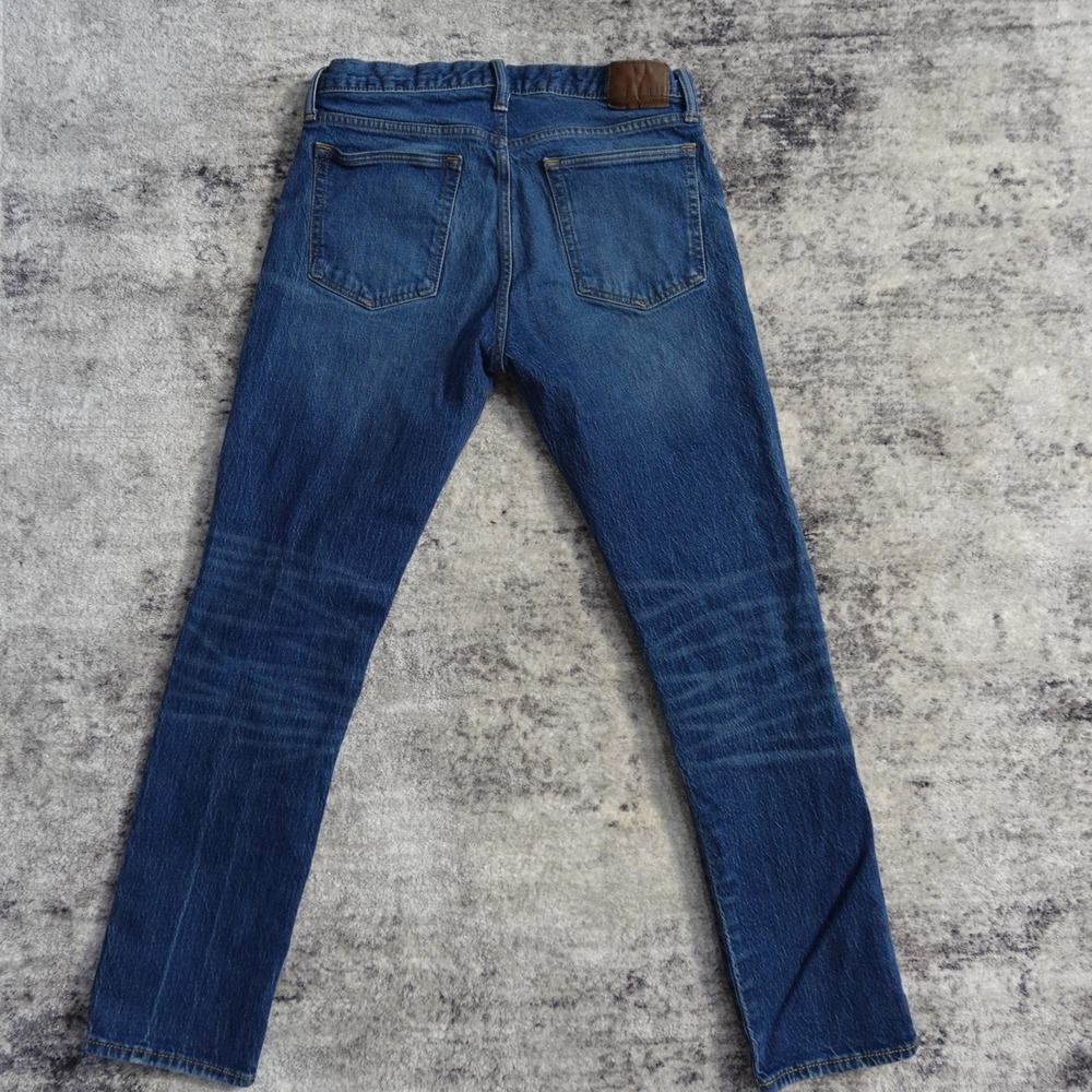 GAP Denim Slim Stretch Jeans Mens 31x30 Medium Wash Authentic Cotton Elastane - Picture 5 of 16